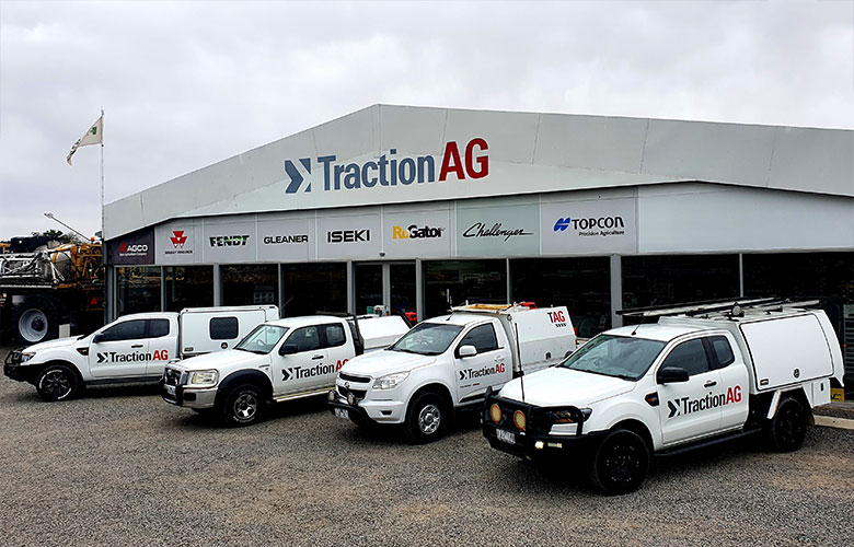 A Traction Ag technician